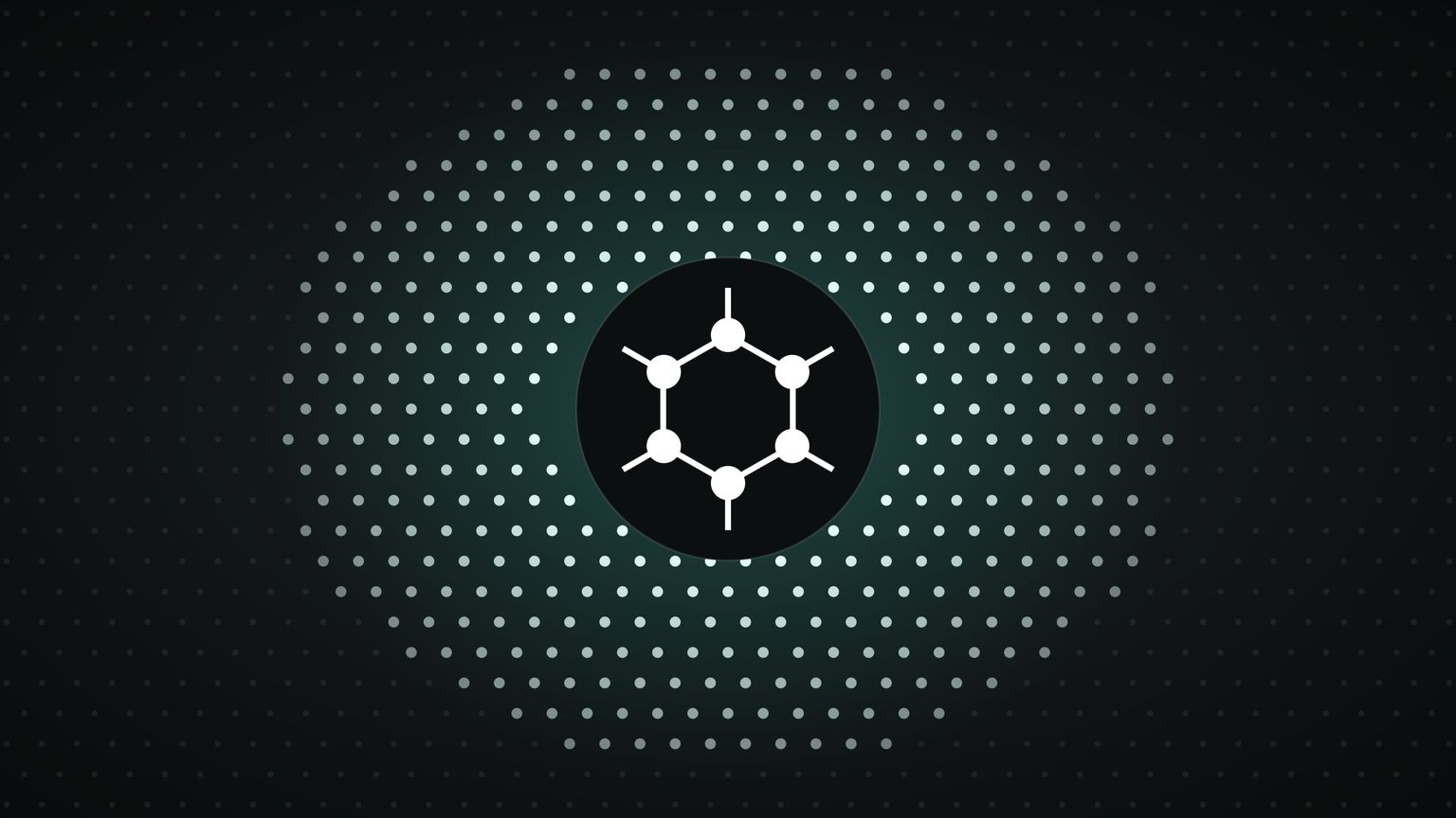 GrapheneOS-Logo in der Mitte eines Wabenrasters aus 400 hellen Punkten auf dunklem Grund, ein Punkt steht für 1.000 Nutzer